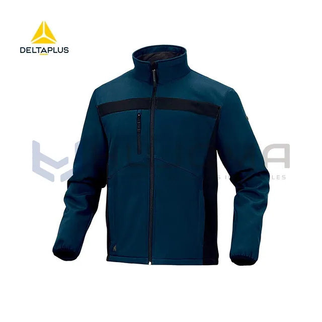 Casaca Softshell LULEA2 Azul Marino-Negro Delta Plus