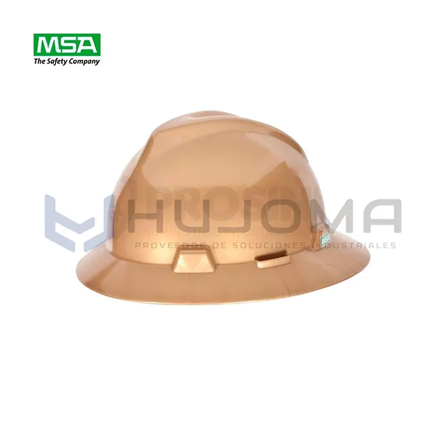 Casco Sombrero V-Gard Dorado Suspensión One Touch MSA 286778