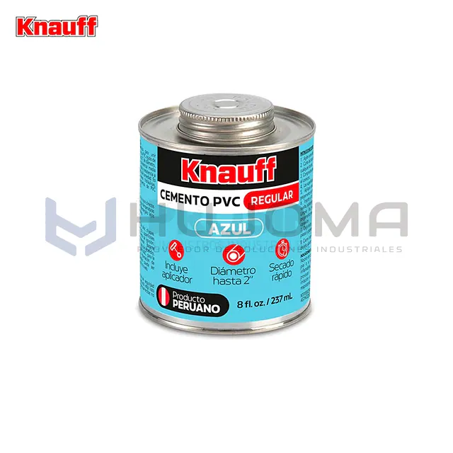 Cemento de PVC 8oz Azul Knauff