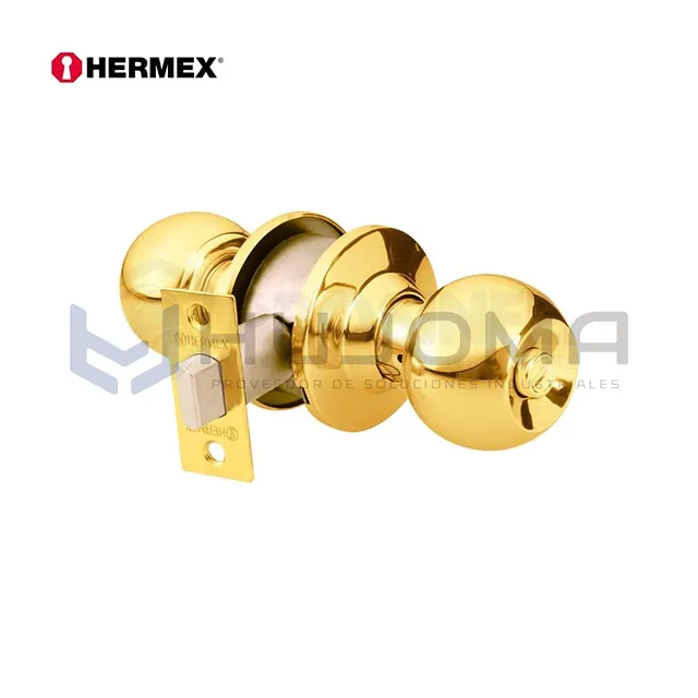 Cerradura de Perilla para Baño Hermex 43471