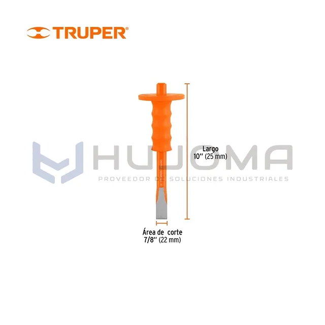 Cincel con Grip 7/8 x 10" Truper 12274