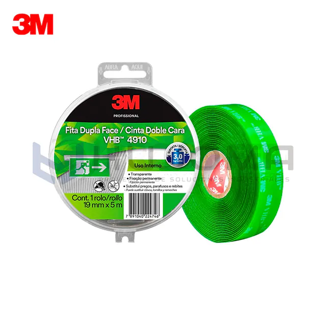 Cinta 3M VHB 4910 Doble Contacto 19 mm x 5 m