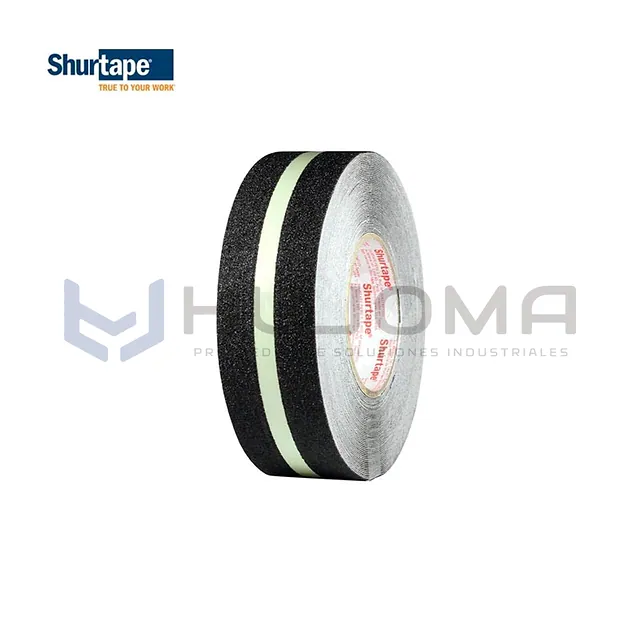 Cinta Antideslizante Fotoluminiscente AS-60I Shurtape