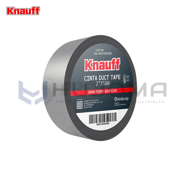 Cinta Duct Tape 2"x50m Knauff