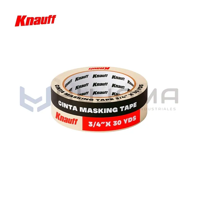 Cinta Masking Tape 3/4" x 30 Yds Knauff