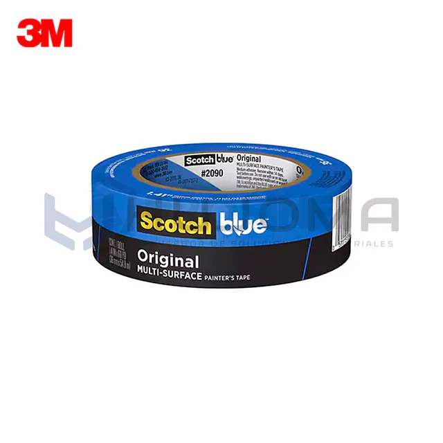 Cinta Masking Tape para Pintor 3M ScotchBlue 2090 24 mm x 54.8 m