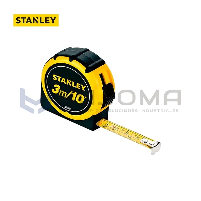 Cinta Métrica (Wincha) 3 m Stanley 30-608, Global Plus
