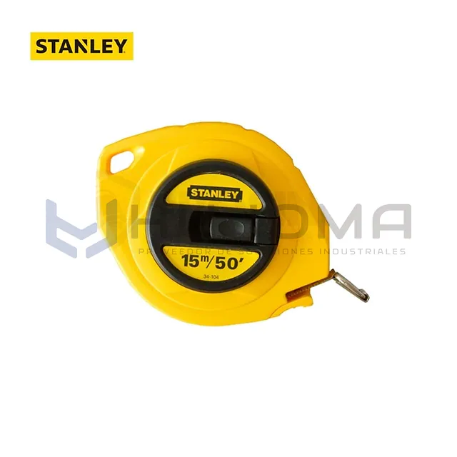 Cinta (Wincha) Larga de Acero 15 m Stanley 34-104S