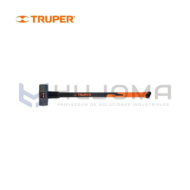 Comba Octagonal 10 lb (4.5 kg) Mango de Fibra de Vidrio Truper 16540