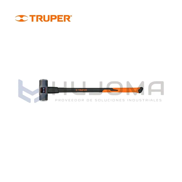 Comba Octagonal 12 lb (5.4 kg) Mango de Fibra de Vidrio Truper 16542