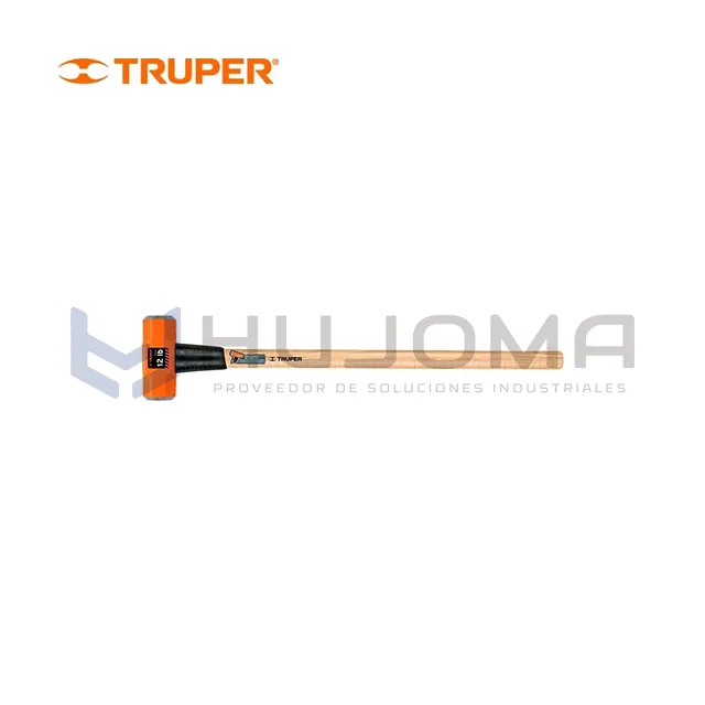Comba Octagonal 12 lb (5.4 kg) Mango de Madera Truper 16513