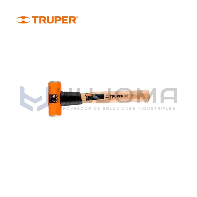 Comba Octagonal 2 lb (0.9 kg) Mango de Madera Truper 16506
