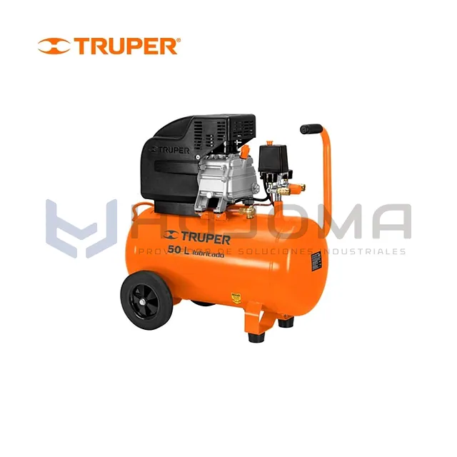 Compresora de Aire Lubricada 50 L 220 V Truper 11837