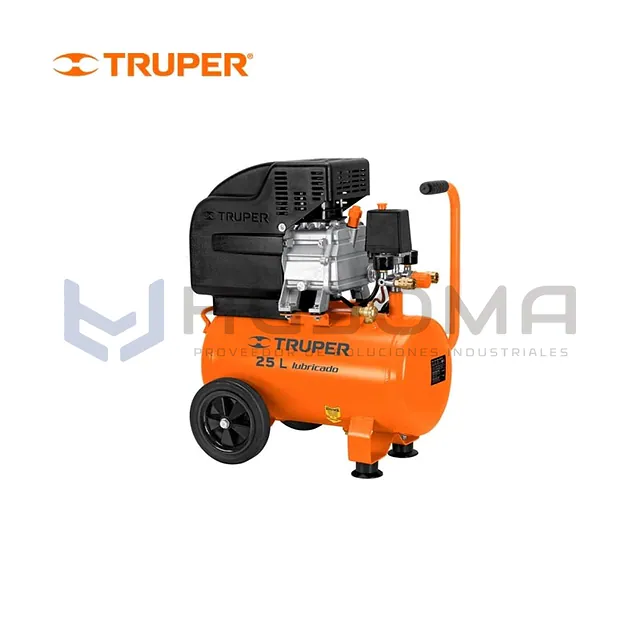 Compresora lubricada 25 L 3 HP 220 V Truper 11836