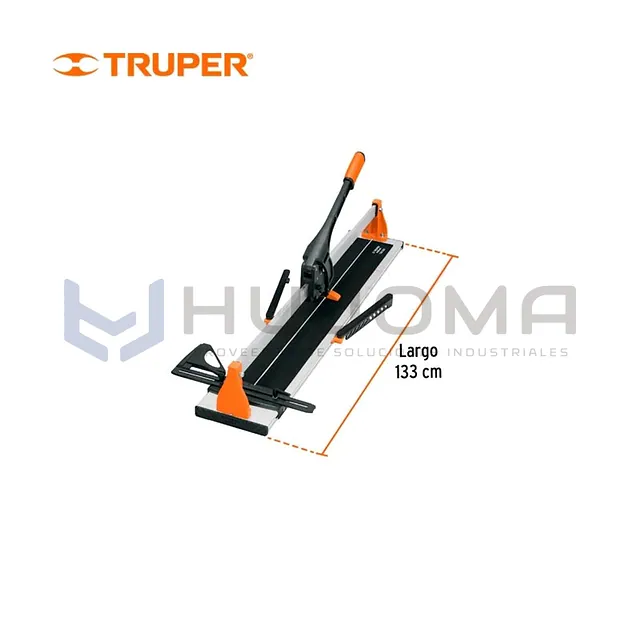 Cortador de Mayólica Gran Formato 35" (90 cm) Monoguía Truper CAZ-90X