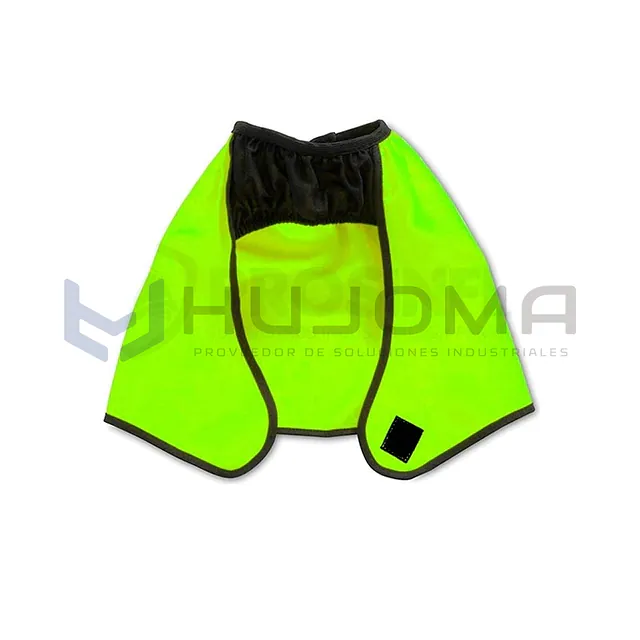 Cortaviento para Casco de Drill Verde Limón