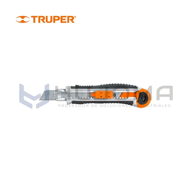 Cutter 18 mm con Alma Metálica y Grip Truper Expert 16976