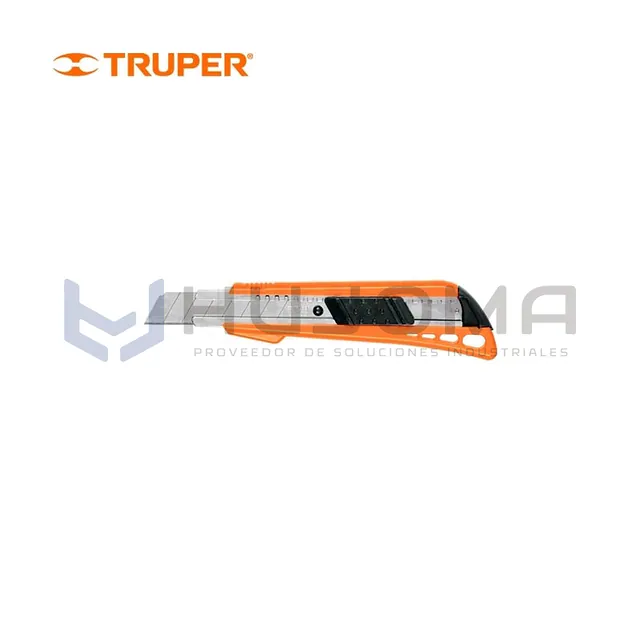 Cutter de 18 mm Reforzado con Alma Metálica Truper 16974