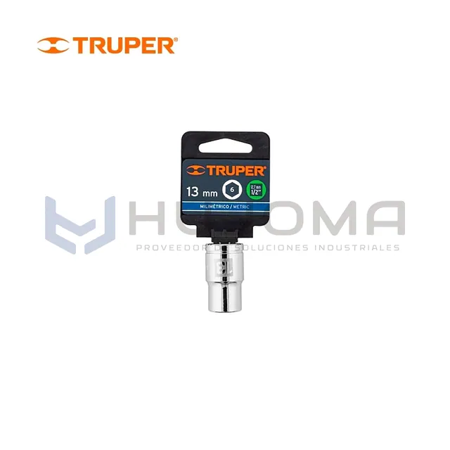Dado Hexagonal 13 mm Encastre 1/2" Truper 13263