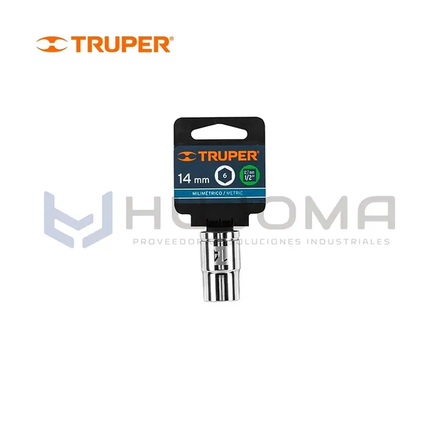 Dado Hexagonal 14 mm Encastre 1/2" Truper 13264