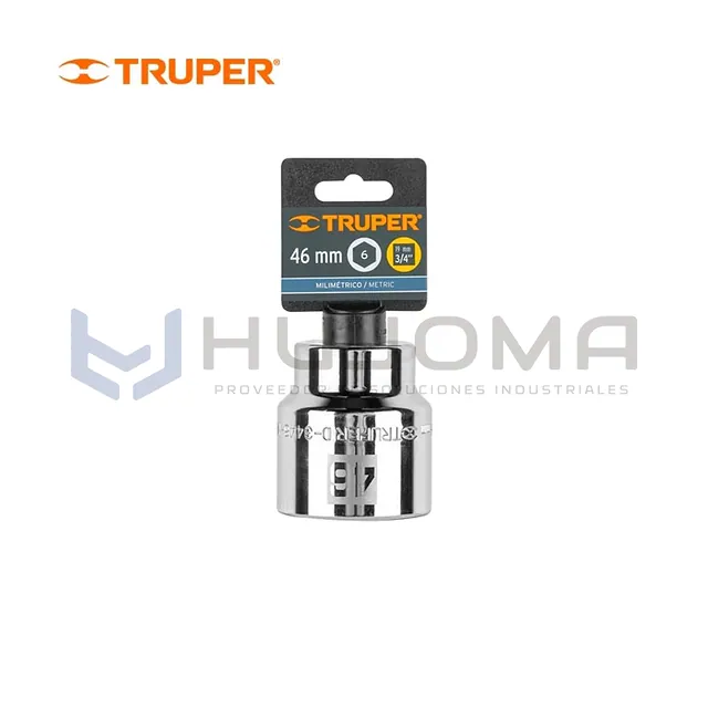 Dado Hexagonal 46 mm, cuadro 3/4" Truper 14995