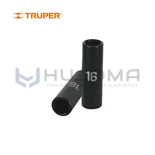 Dado Largo de Impacto 26 mm, encaste 1/2" Truper 100925