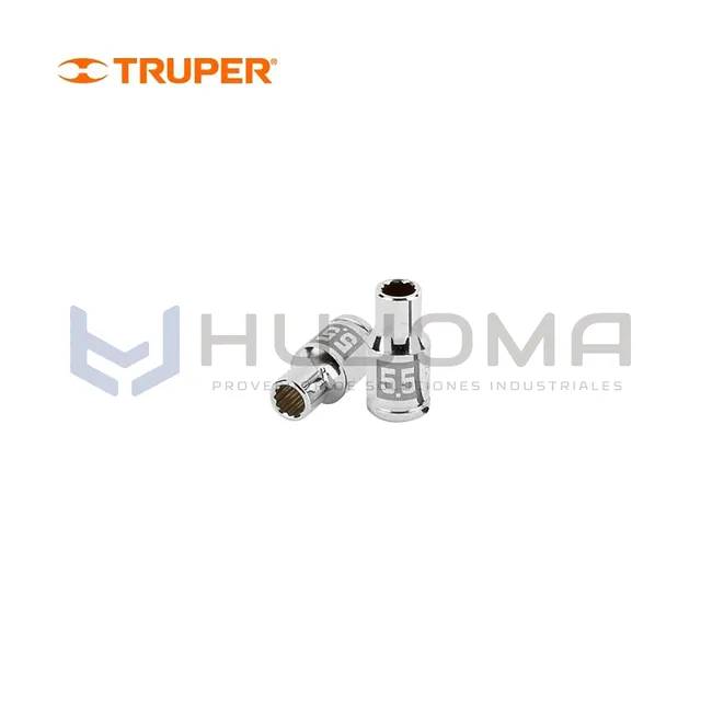 Dado Poligonal 5.5 mm, encaste 1/4" Truper 100975