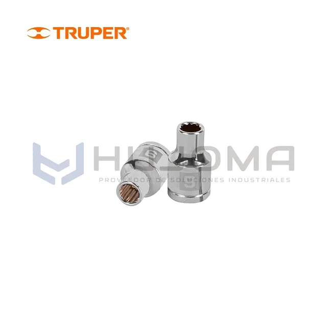 Dado Poligonal 9 mm, encaste de 1/2" Truper 13523