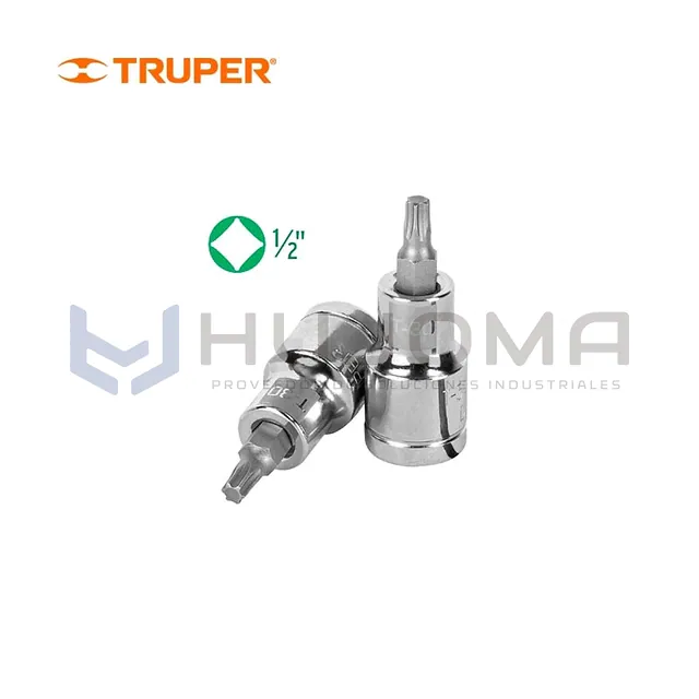 Dado Punta Torx T-30, cuadro 1/2" Truper 13436
