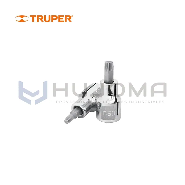 Dado Punta Torx T-50, cuadro 1/2" Truper 13439