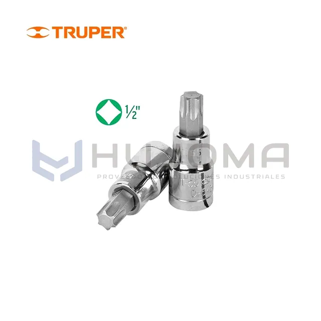 Dado Punta Torx T-55, cuadro 1/2" Truper 13440