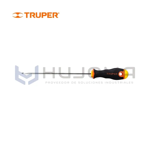 Desarmador Cabinet 1/8" x 6" Comfort Grip Truper 14025