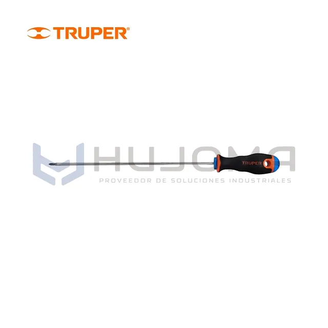 Desarmador de Cruz 1/8" x 8" Comfort Grip Truper 100835