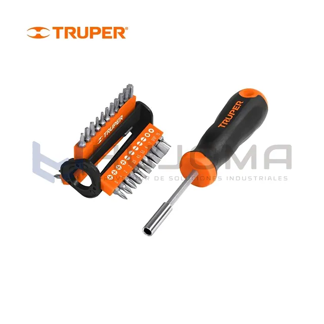 Desarmador Multipunta con 33 Puntas Truper DMP-33