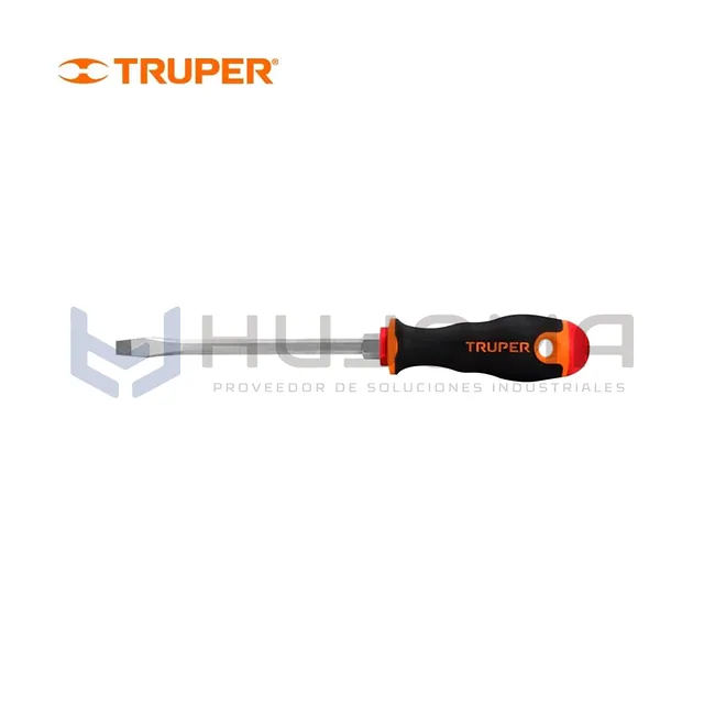 Desarmador Plano 5/16” x 6” Comfort Grip Truper 14006