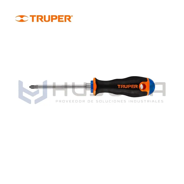 Desarmadores de cruz, mango comfort grip Truper