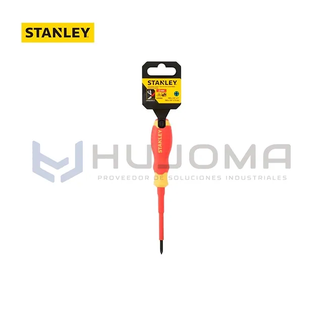 Destornillador Aislado 1000V Phillips PH0 x 61 mm Stanley STMT60168-LA