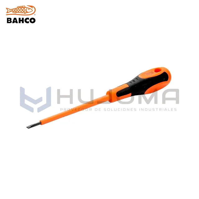Destornillador Ranurado Aislado VDE 0,5x3x100 mm Bahco 623-3-100
