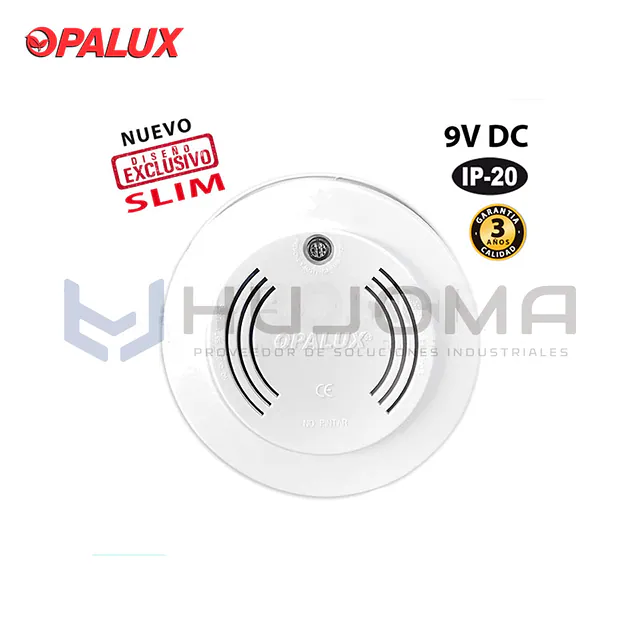 Detector de Humo Fotoeléctrico 9V Opalux LX-98