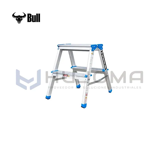 Escalera Banqueta Doble Acceso 2 Pasos (ABD150-2IA) American Bull
