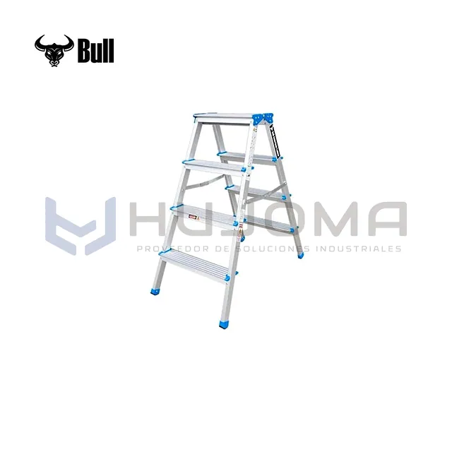 Escalera Banqueta Doble Acceso 4 Pasos (ABD150-4IA) American Bull