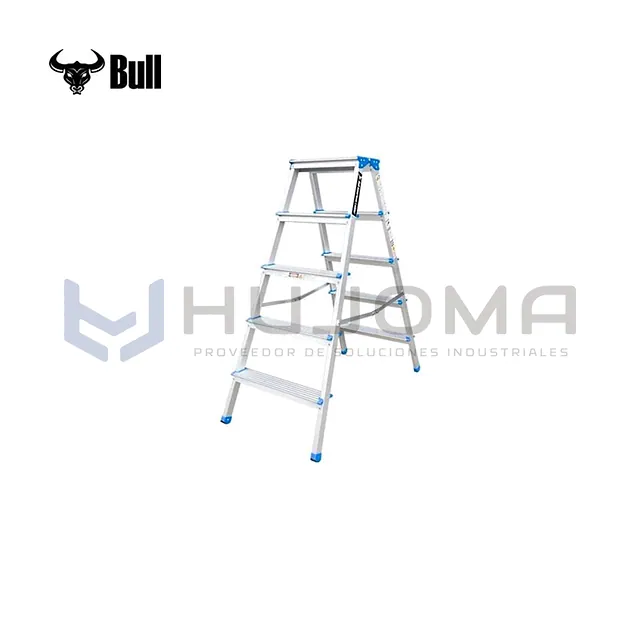 Escalera Banqueta Doble Acceso 5 Pasos (ABD150-5IA) American Bull