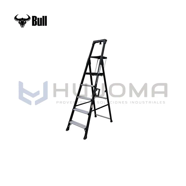 Escalera Portátil High Quality 5 Pasos (APHQ150-5IA) American Bull