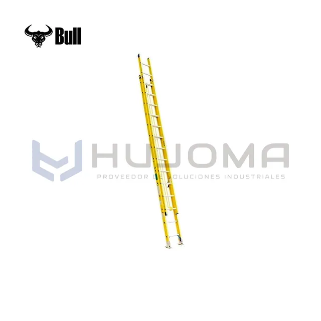 Escalera Telescópica de Fibra 28 Pasos (FTT102-28II) American Bull