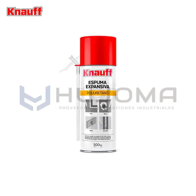 Espuma Expansiva de Poliuretano 500ml Knauff