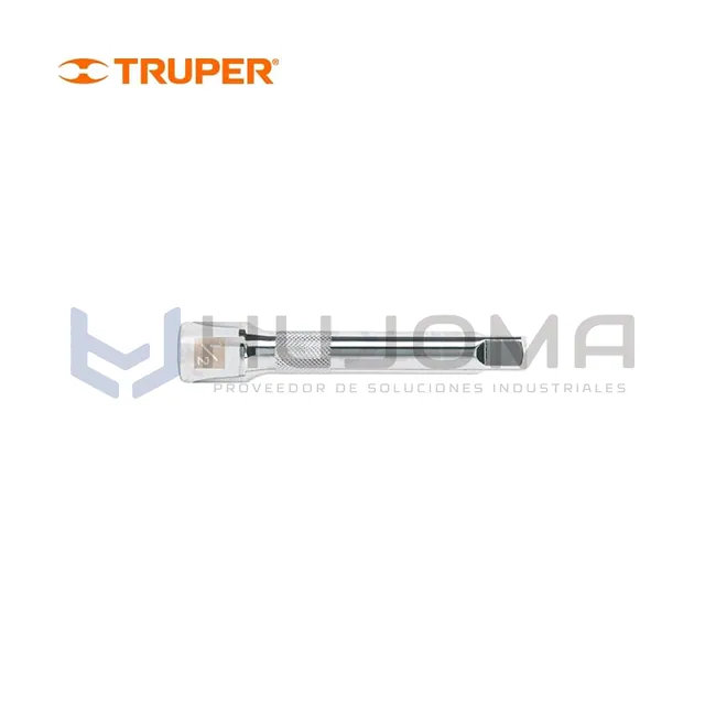 Extensión de 5" (13 cm) para Ratchet, encaste 1/2" Truper 13416