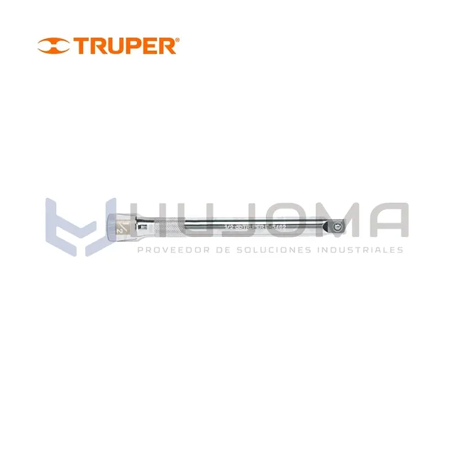 Extensión de 8" (20 cm) para Ratchet, encaste 1/2" Truper 13917