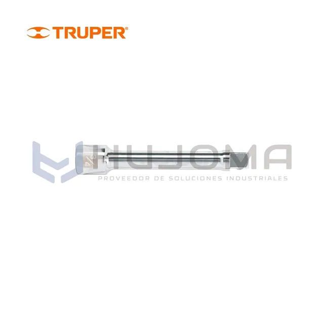Extensión de 8" (20 cm) para Ratchet, encastre 3/4" Truper 13904