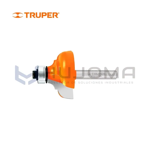 Fresa para Router Clásica 1-3/8" con Rodaje Truper 11482