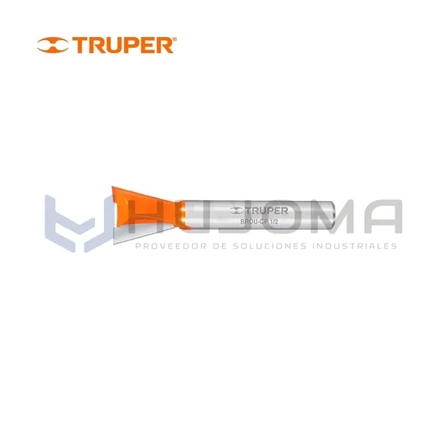 Fresa para Router Cola de Pato 1/2" Truper 11475
